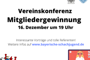 Unterlagen zur Onlinevereinskonferenz für Mitgliedergewinnung am 16.12